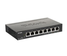 D-Link DGS-1100-08PV2 8-port Gigabit Smart Managed PoE switch, PoE budget 64W, fanless EDF_385505