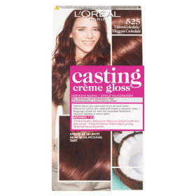 L'Oréal Paris Casting Creme Gloss semipermanentní barva na vlasy 525 višnová čokoláda, 48+72+60ml