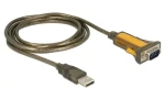 DeLock USB 2.0 Typ-A na RS-232 DB9 / Adaptér / 1,5 m / rozšířený teplotní rozsah -40 až 85 °C (65840)