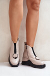 Boty na klínovém podpatku model 201014 Step in style 38