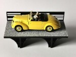 Diorama - Škoda 1102 Roadster - Na mostě 1951 1:43