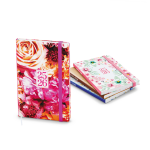 18měsíční týdenní diář 2025/2026 Baloušek B6 Lungo - Růže