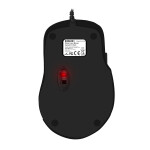 EVOLVEO Laserwire ML-507B, laserová myš, USB, černá