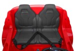 Mamido Elektrické autíčko BMW X6 M dvoumístné XXL červené