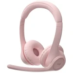 Logitech Zone 300 růžová / bezdrátová sluchátka s mikrofonem / BT (981-001412)