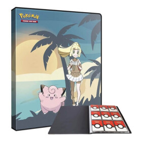 Pokémon A4 album na karty - Lillie a Clefairy