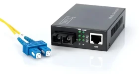 Digitus Mediakonvertor RJ-45 na SC Singlemode / Gigabit Ethernet / 1000Base-TX - 1000Base-LX / do 10 km (DN-82121-1)