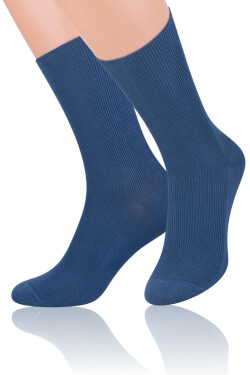 Netlačící ponožky 018 JEANS 35-38