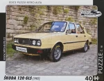 RETRO-AUTA Puzzle č. 18 Škoda 120 GLS (1982)