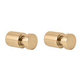 RAV Slezák - COLORADO - Koupelnový doplněk Věšáček 30 mm - 2 ks, Zlatá - lesklá COA0103/30Z COA0103/30Z