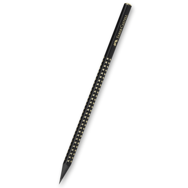 Grafitová tužka Faber-Castell Sparkle - Midnight Gold, tvrdost B