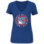 Majestic Dámské Tričko New York Rangers The Draft V-Neck Velikost: