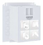 GROHE - Uniset Set předstěnové instalace, klozetu, sedátka SoftClose a tlačítka Arena Cosmopolitan S, Triple Vortex, Cool Sunrise SANI15BB4110