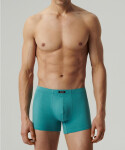 Boxerky Atlantic 5SMH-002 A'5 M-2XL modro-grafitově-černá XL