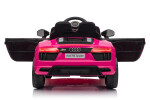 Mamido Dětské elektrické auto Audi R8 Spyder růžové PINKY