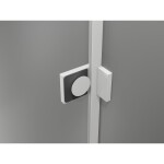 MEXEN/S - Lunar T sprchový kout dveře křídlové pravá 135 x 90, transparent, bílá 834T-135-090-20-00-P