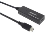 PremiumCord USB-C repeater a prodlužovací kabel M/F 5m / Repeater a prodlužovací kabel / USB-C / 5Gbps (ku31rep5)