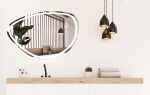REA - Zrcadlo LED 70x100cm FOG HOM-05516