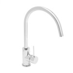 Dřezová baterie SAT Aurum s otočným ramínkem chrom SATBAUR280CR SATBAUR280CR
