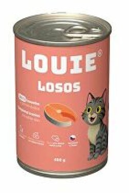 Louie Cat konz. Losos s prebiotiky 400g