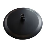 REA - Dešťová sprcha Black Matt 25cm REA-P0501