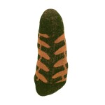 Bushman Pánské i dámské ponožky Trek Short, oranžové 47-49