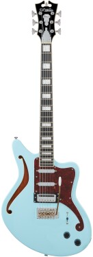 D'Angelico Offset Semi-Hollow Sky Blue