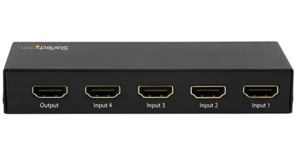 StarTech 4-portový HDMI switch / Přepínač / 4K / 60 Hz / automatický (VS421HD20)
