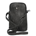 Menší dámská crossbody kapsa Lóra, černá