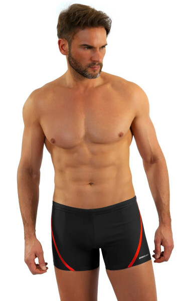 PÁNSKÉ PLAVECKÉ BOXERKY BD 366 GRAFIT M