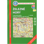 KČT 45 Železné hory 1:50 000/turistická mapa