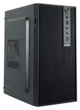 1stCOOL MicroTower STEP 6 ver.2 černá / PC skříň / Bez zdroje / USB 3.2 Gen 1, USB-C Gen 2, čtečka karet