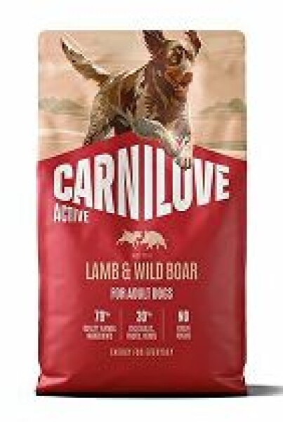 Carnilove Dog Active Dry Lamb&Wild Boar Adult AB 4kg