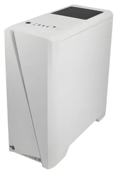 AeroCool Cylon bílá / PC skříň / Midi Tower / ATX / mATX / Mini-ITX / RGB / průhledná bočnice / bez zdroje (ACCM-PV10012.21)