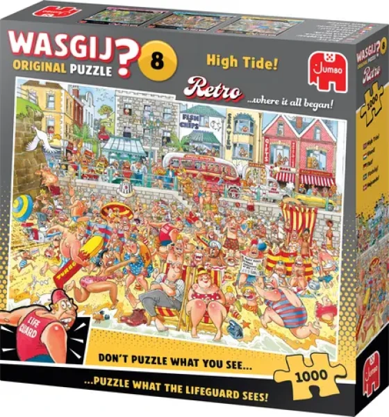 JUMBO Puzzle WASGIJ Retro Original 8: Příliv