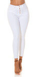 Sexy džíny Musthave s vysokým pasem a model 20212358 detaily - Style fashion white 40