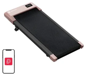 DeerRun Q2 Urban růžový / Elektrický běžecký pás / sklon 7% / nosnost 136 kg / rychlost 0,96–6,1 km/h (BA10-B rosegold)