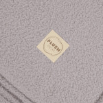 PLUSH NEST PLUSH NEST Dětské skládací křesílko Beránek (šedý) 150 × 60 × 25 cm