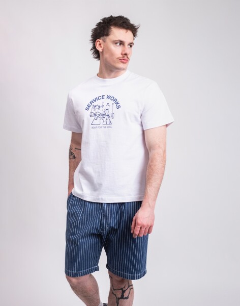 Tričko Service Works Soup For The Soul Tee WHITE