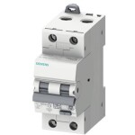 Siemens 5SU13267FP06 proudový chránič/elektrický jistič Velikost pojistky = 2 2pólový 6 A 0.03 A