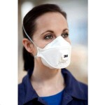 Respirátor AURA BKL 3M 9332+ FFP3 NR D s výdechovým ventilkem bílý