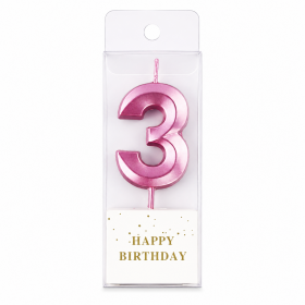 Cake star Dortová svíčka Rose Gold č.3