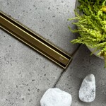 REA - Odtokový žlab Neox Slim pro Gold 80 REA-G2719