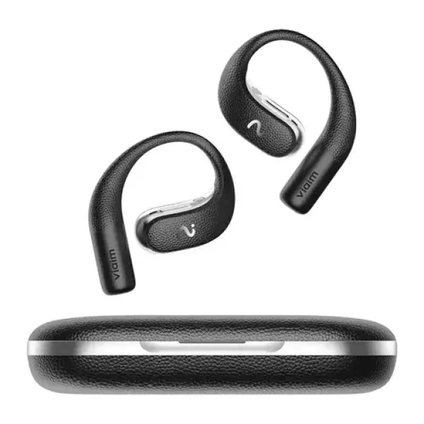 VIAIM Open Note černá / Sluchátka / open-ear / AI přepis a překlad / Bluetooth 5.3 / výdrž 53 h (XFVI-A96)