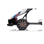 Mamido Dětská elektrická motokára BMW Gokart s funkcí driftu bílá