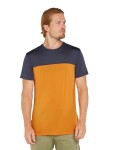 ICEBREAKER Mens Cool-Lite Sphere III SS T Colour, Ray/Graphite/Cb (vzorek) velikost: M