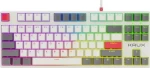 KRUX Atax Pro RGB Gateron Yellow bílá / Herní klávesnice / mechanická / Gateron Yellow / USB / US Layout (KRX0110)