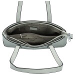 Moderní dámská kabelka na rameno Delami Glimmer, světle šedá