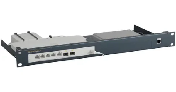 Rackmount.IT RM-UB-T9 modrá / Montážní rámeček / 19" / 1U / UCG-FIBER, UCK-G2-PLUS, UXG-FIBER (RM-UB-T9)