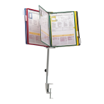 Djois stolní sloupek s upínacím svěrákem, výška 48-70 cm, šedý, 1 ks